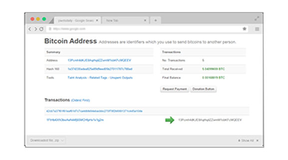 Bitcoin Address